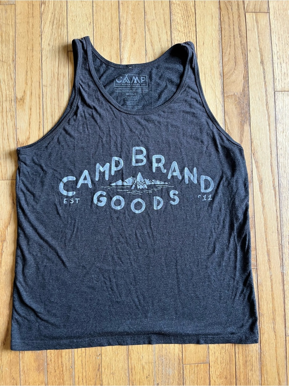 Camp Brand Goods Tank Top Medium